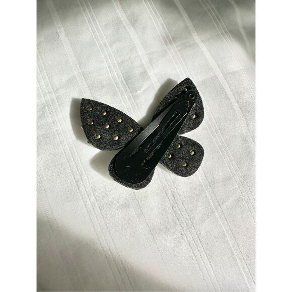 Multicolor super sparkly hair clip butterfly - Picture 3 of 3